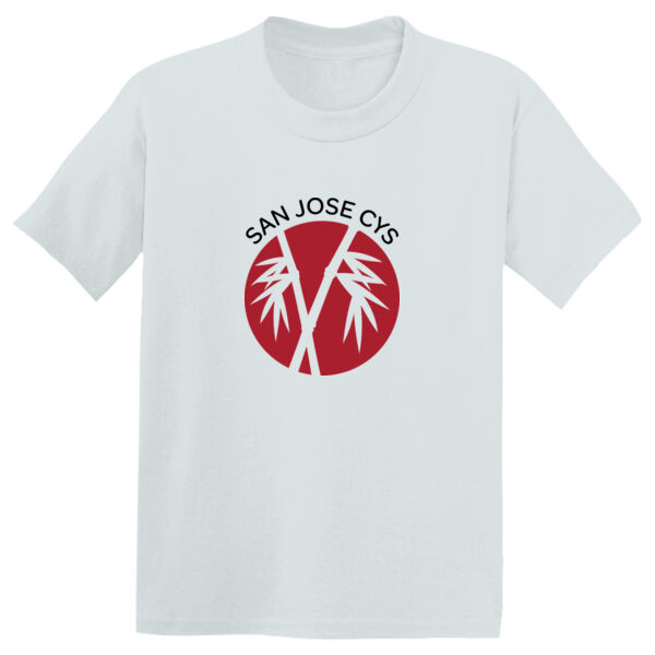 San Jose CYS Youth White PosiCharge Competitor Tee Thumbnail