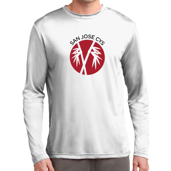 San Jose CYS White Long Sleeve PosiCharge Competitor Tee Thumbnail