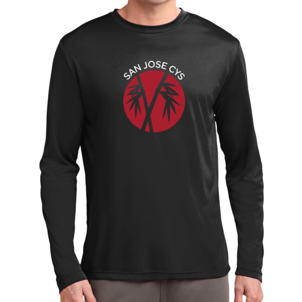 San Jose CYS Black Long Sleeve PosiCharge Competitor Tee Thumbnail