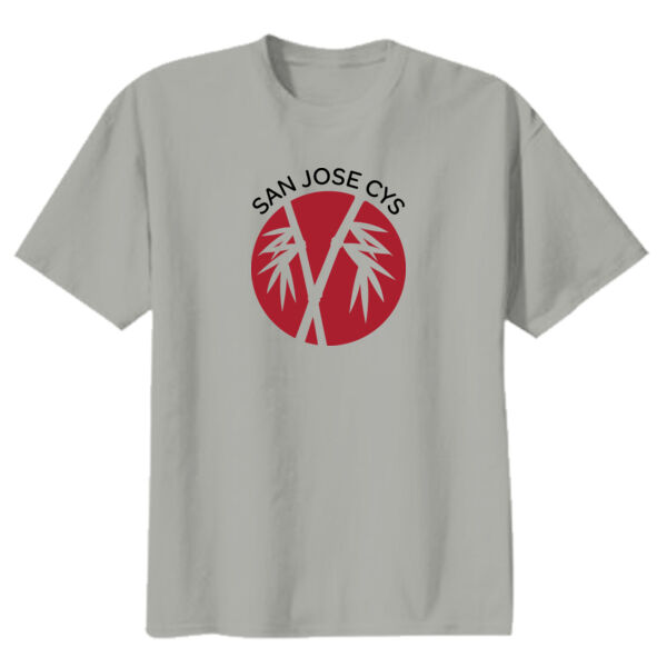 San Jose CYS Youth Grey Heavy Cotton 100% Cotton T Shirt Thumbnail
